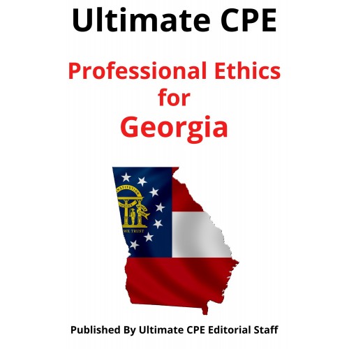 Professional Ethics for Georgia CPAs 2024